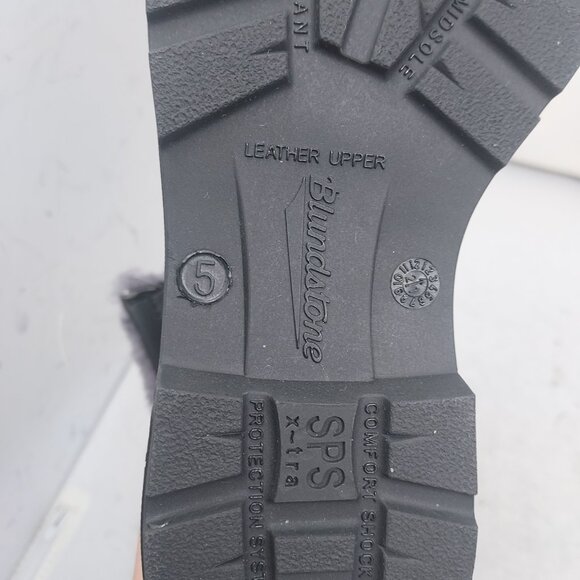 Blundstone Black Waterproof Thermal Lace Up Boot - Picture 3 of 8
